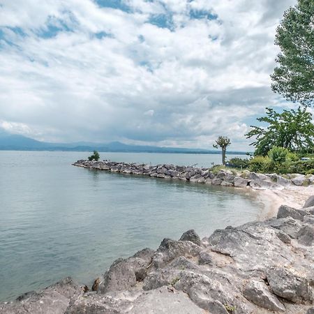 Casa Lugana 9 - Monolocale Con Piscina Fronte Lago Сирмионе Экстерьер фото