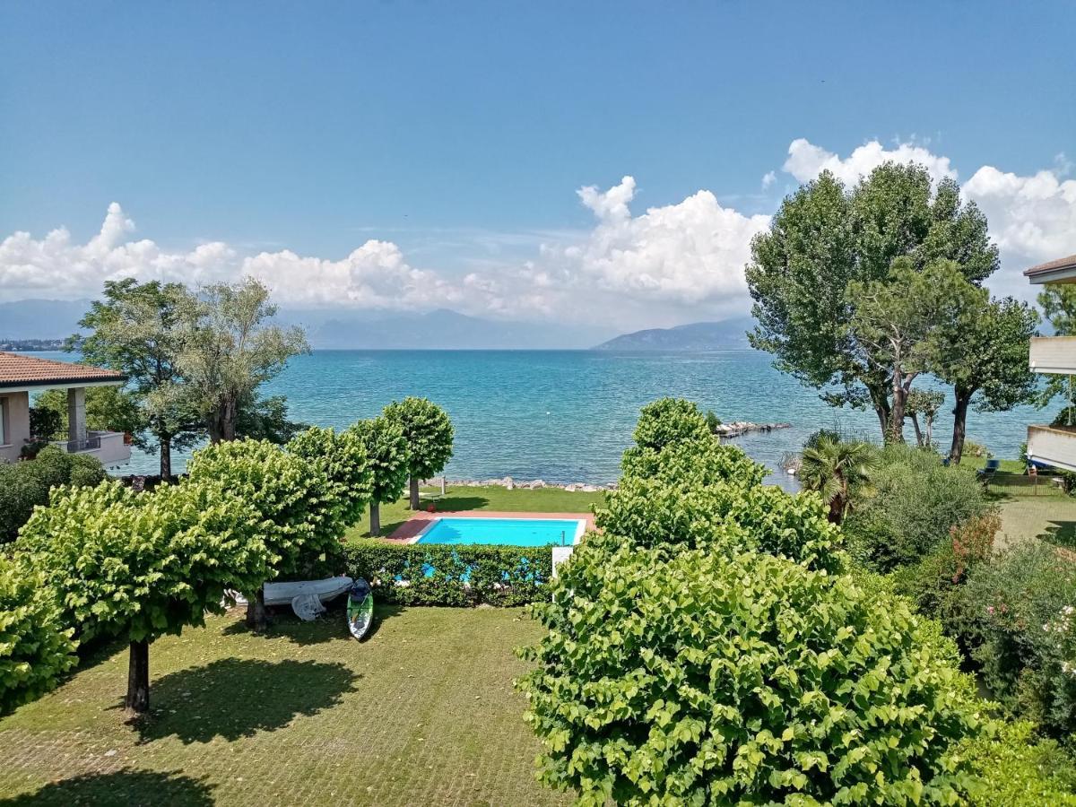 Casa Lugana 9 - Monolocale Con Piscina Fronte Lago Сирмионе Экстерьер фото